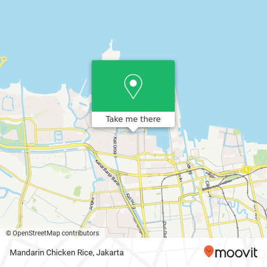 Peta Mandarin Chicken Rice, Penjaringan Jakarta 14450