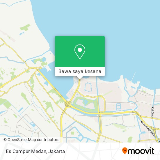 Peta Es Campur Medan