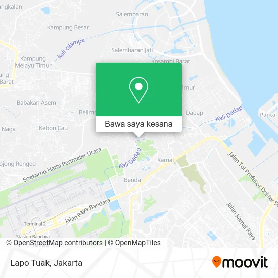 Peta Lapo Tuak