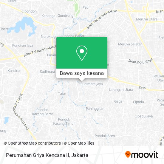 Peta Perumahan Griya Kencana II