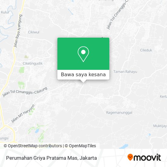 Peta Perumahan Griya Pratama Mas