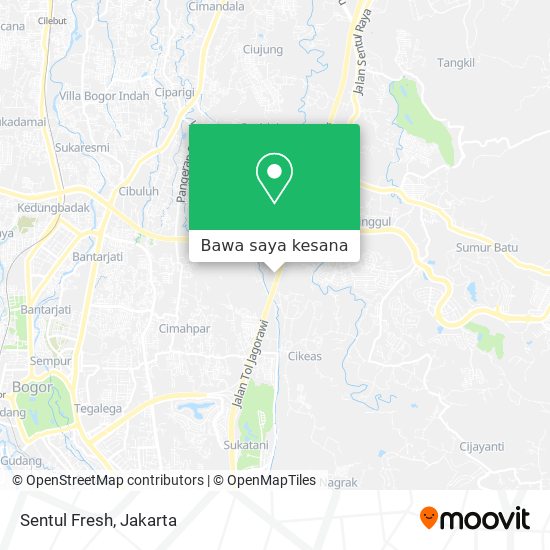 Peta Sentul Fresh