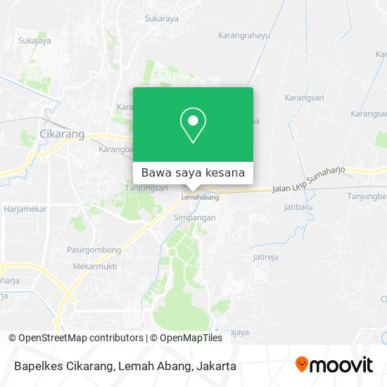 Peta Bapelkes Cikarang, Lemah Abang