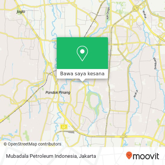 Peta Mubadala Petroleum Indonesia