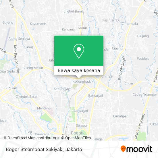 Peta Bogor Steamboat Sukiyaki