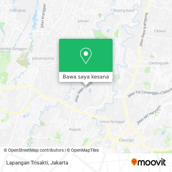 Peta Lapangan Trisakti