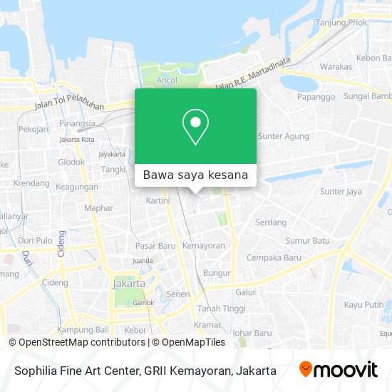 Peta Sophilia Fine Art Center, GRII Kemayoran