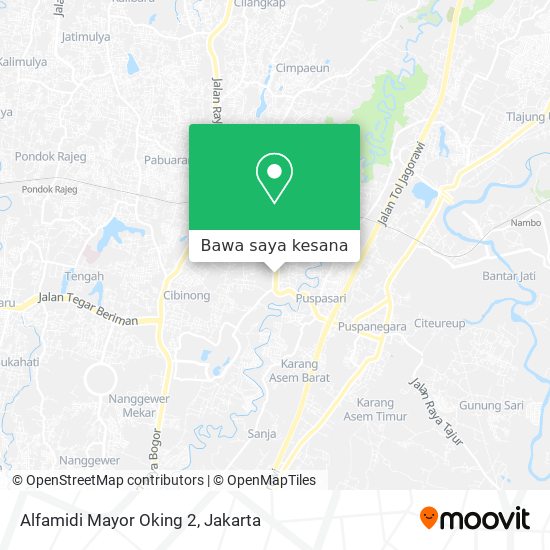Peta Alfamidi Mayor Oking 2