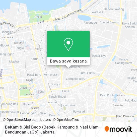 Peta BeKam & Siul Bego (Bebek Kampung & Nasi Ulam Bendungan JaGo)