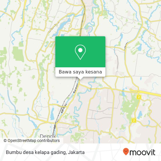 Peta Bumbu desa kelapa gading