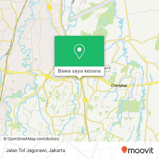 Peta Jalan Tol Jagorawi