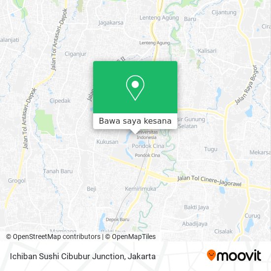 Peta Ichiban Sushi Cibubur Junction
