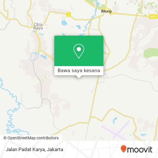 Peta Jalan Padat Karya