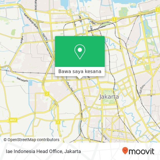 Peta Iae Indonesia Head Office