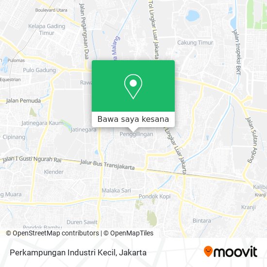 Peta Perkampungan Industri Kecil