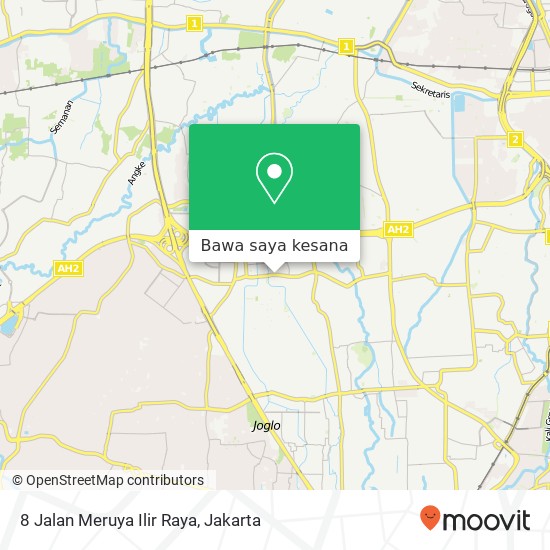 Peta 8 Jalan Meruya Ilir Raya