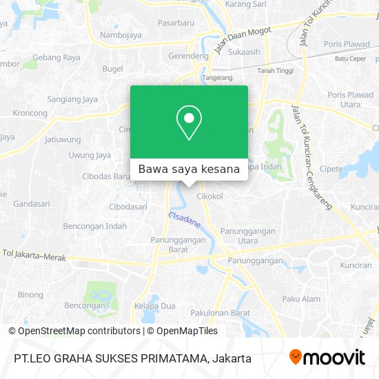 Peta PT.LEO GRAHA SUKSES PRIMATAMA