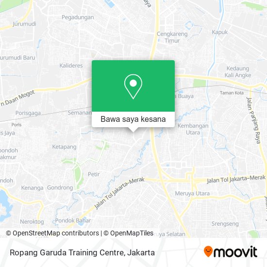 Peta Ropang Garuda Training Centre