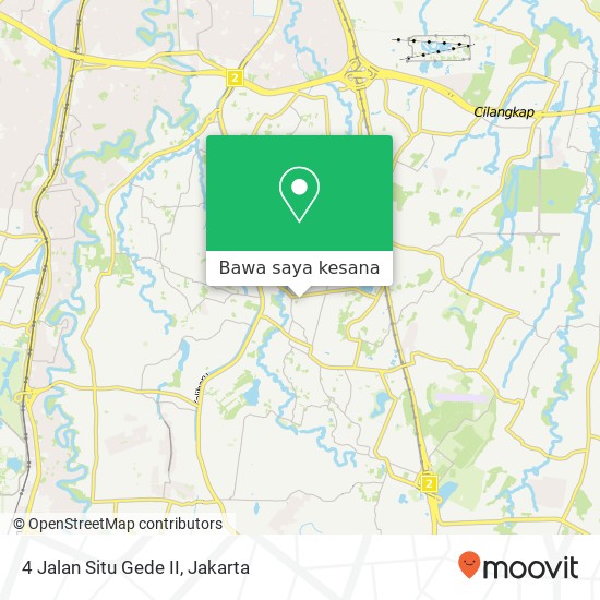 Peta 4 Jalan Situ Gede II