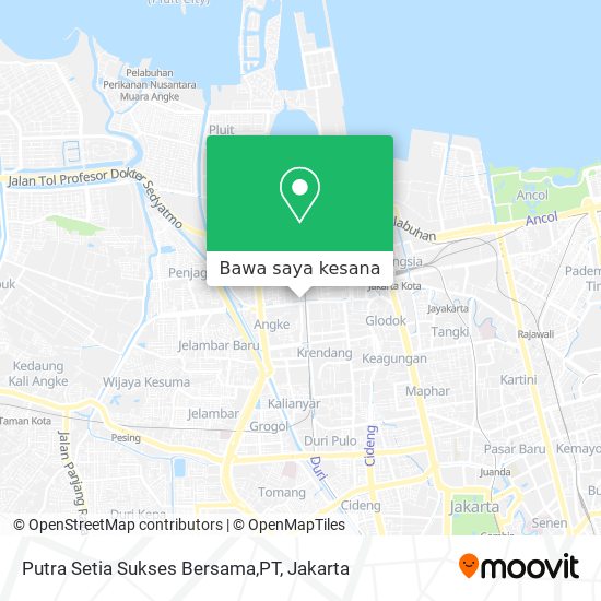 Peta Putra Setia Sukses Bersama,PT