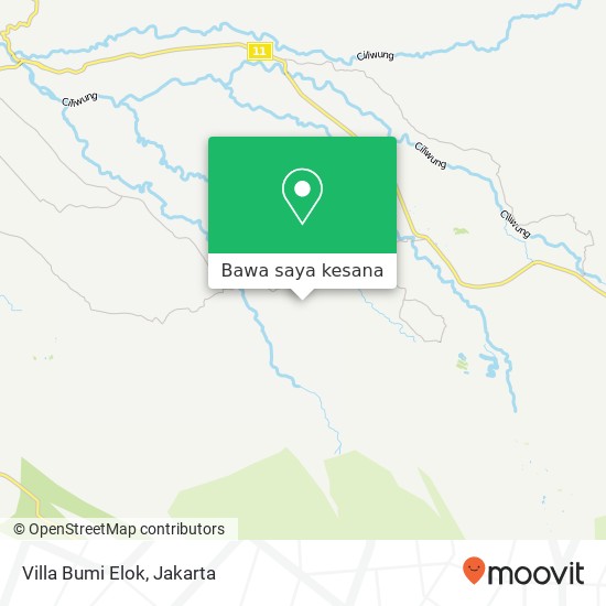 Peta Villa Bumi Elok