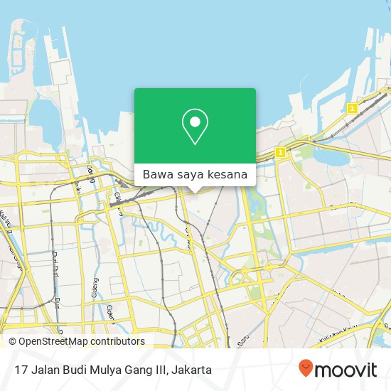 Peta 17 Jalan Budi Mulya Gang III