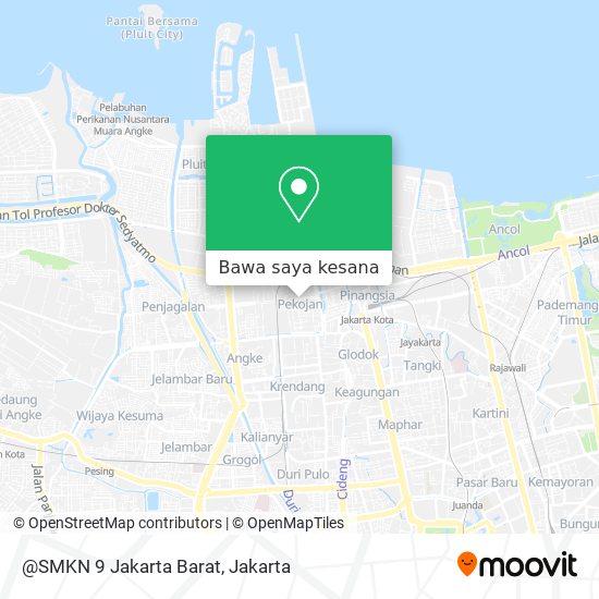 Peta @SMKN 9 Jakarta Barat