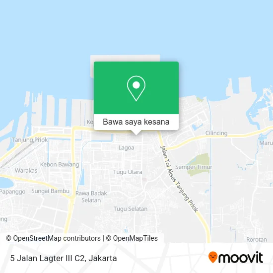 Peta 5 Jalan Lagter III C2
