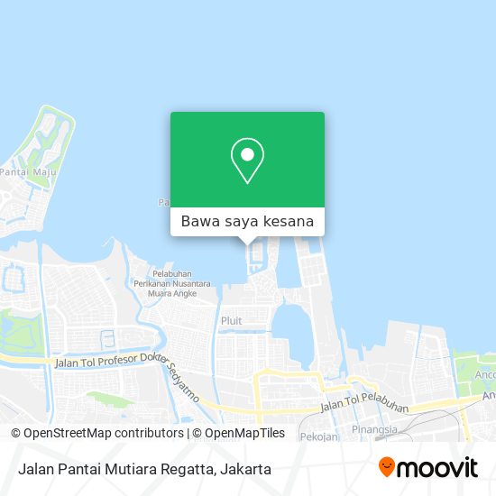 Peta Jalan Pantai Mutiara Regatta