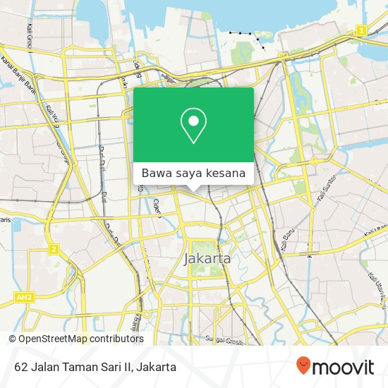 Peta 62 Jalan Taman Sari II