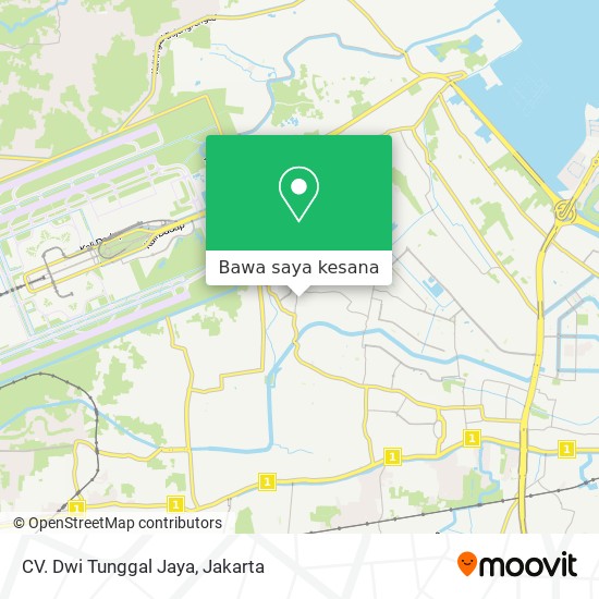 Peta CV. Dwi Tunggal Jaya