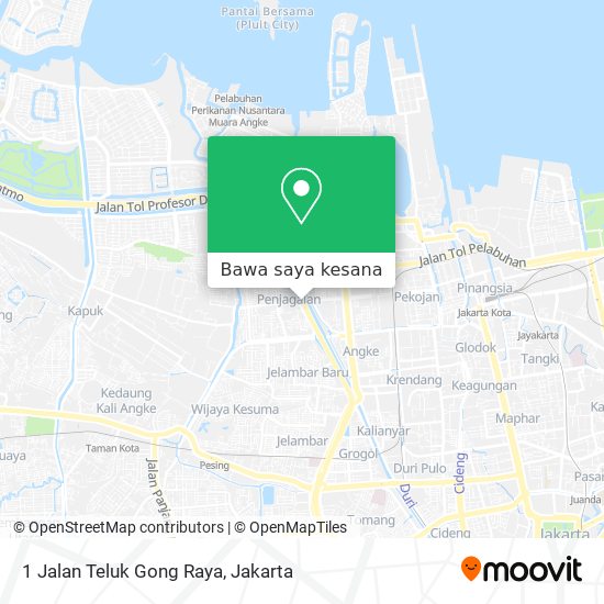 Peta 1 Jalan Teluk Gong Raya