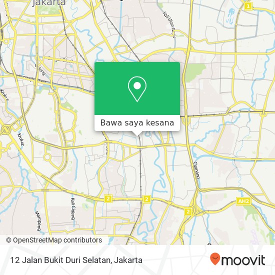 Peta 12 Jalan Bukit Duri Selatan