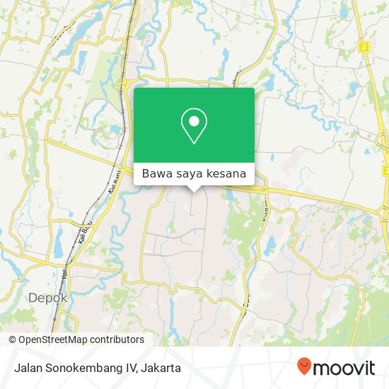 Peta Jalan Sonokembang IV