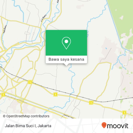 Peta Jalan Bima Suci I