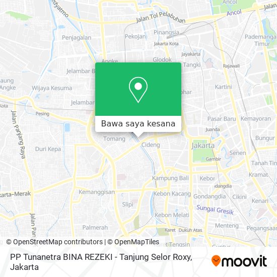 Peta PP Tunanetra BINA REZEKI - Tanjung Selor Roxy