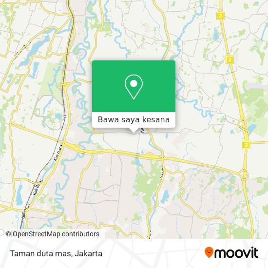 Peta Taman duta mas