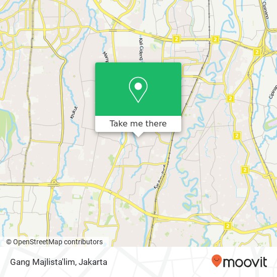 Peta Gang Majlista'lim