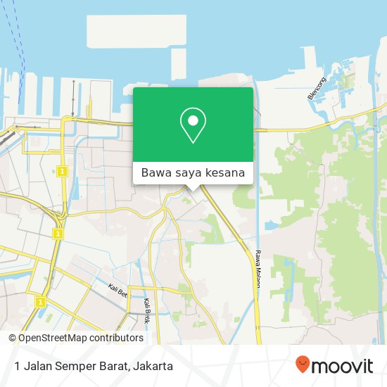 Peta 1 Jalan Semper Barat