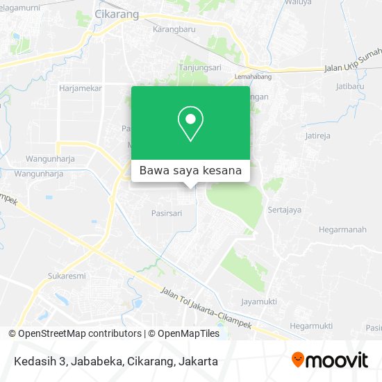 Peta Kedasih 3, Jababeka, Cikarang