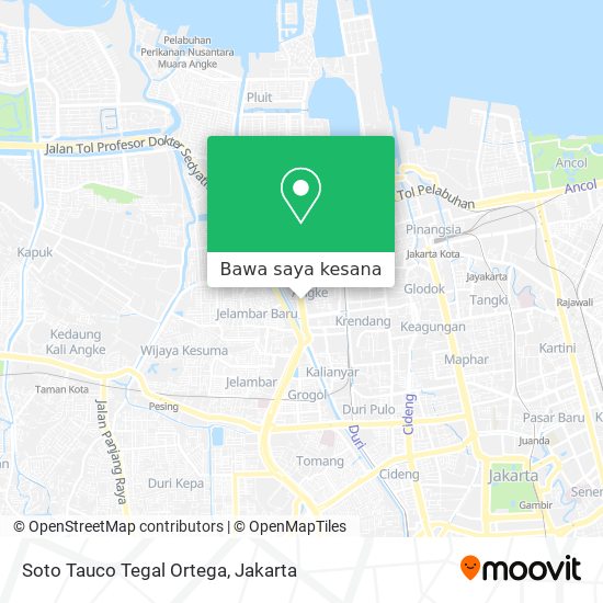 Peta Soto Tauco Tegal Ortega