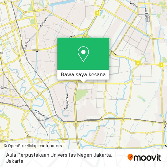 Peta Aula Perpustakaan Universitas Negeri Jakarta