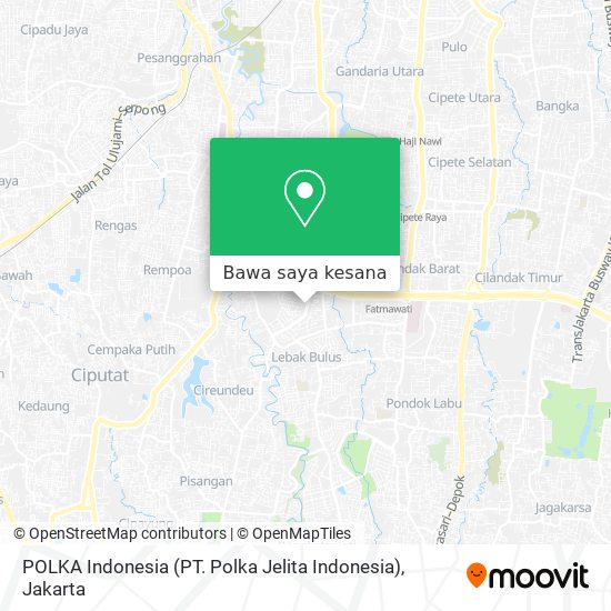 Peta POLKA Indonesia (PT. Polka Jelita Indonesia)