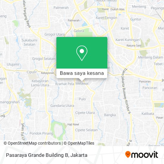 Peta Pasaraya Grande Building B
