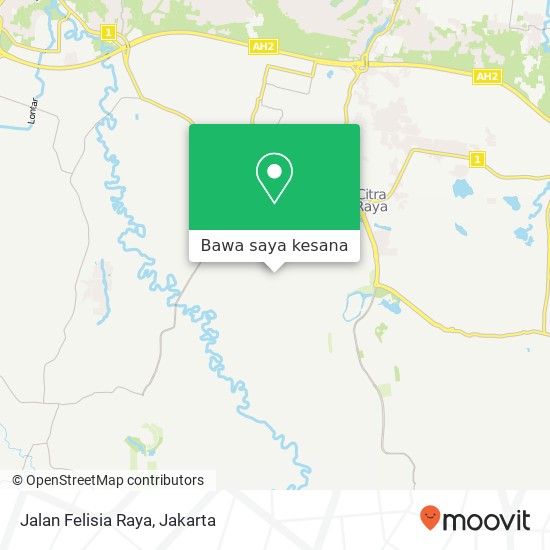 Peta Jalan Felisia Raya