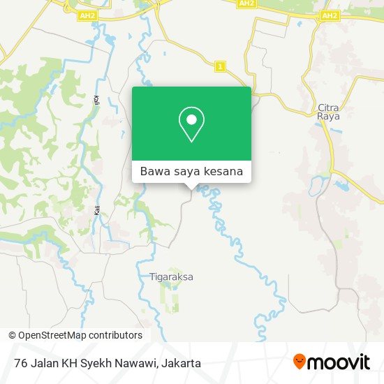 Peta 76 Jalan KH Syekh Nawawi