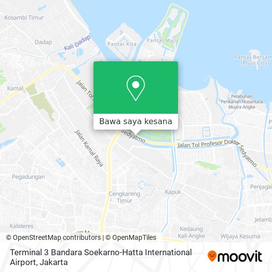 Peta Terminal 3 Bandara Soekarno-Hatta International Airport