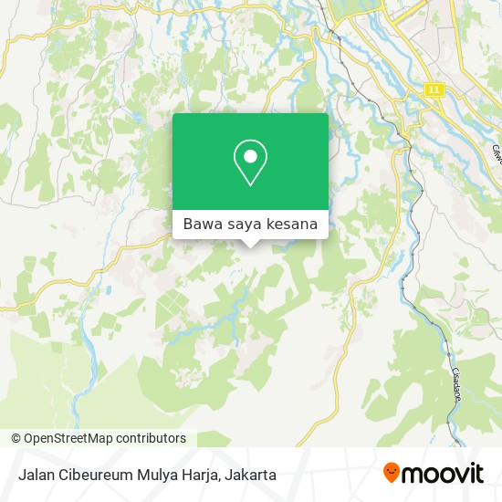 Peta Jalan Cibeureum Mulya Harja