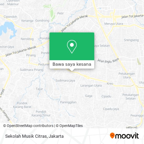 Peta Sekolah Musik Citras