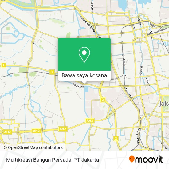 Peta Multikreasi Bangun Persada, PT